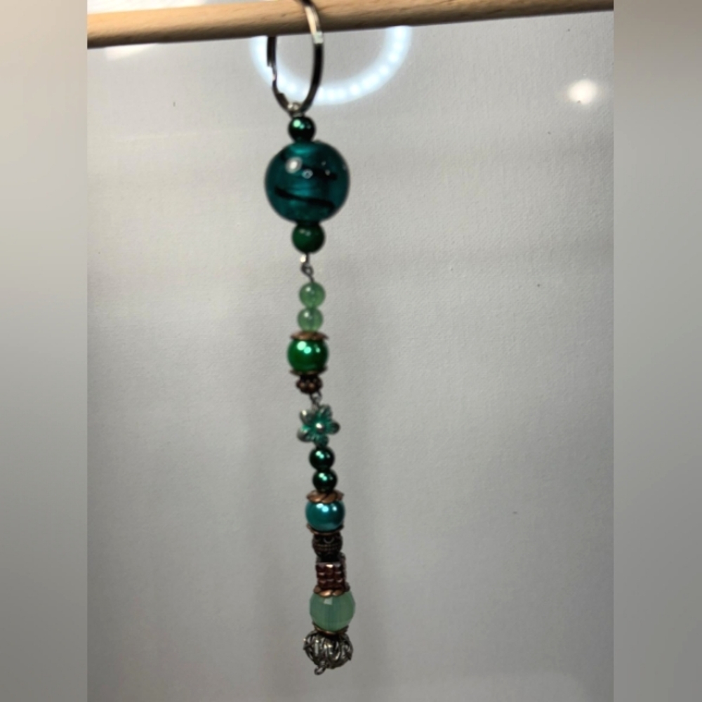 Green keychain